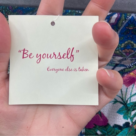 FIG AND FLOWER Multicolor Floral Lightweight Popover Tunic Top Size 1X NWT - Picture 8 of 14